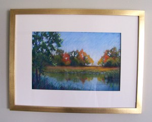 "Early Morning Autumn" Pastel 24x18
